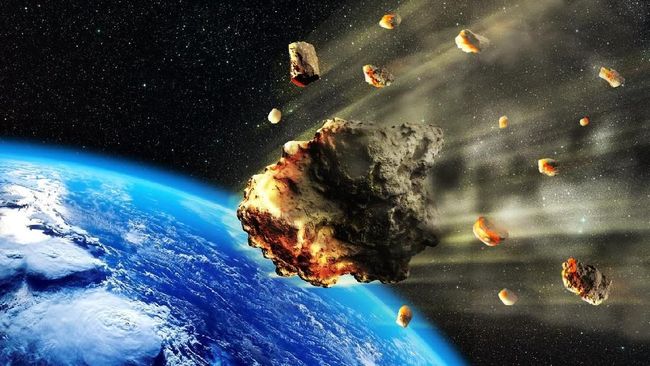 Photo of Berpotensi Bahaya, Asteroid Sebesar Piramida Giza Lintasi Bumi Akhir Bulan Ini