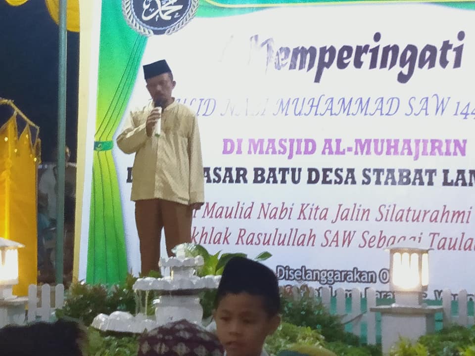 Photo of PP Ranting Stabat Lama Barat & BKM Masjid Al Muhajirin Gelar Maulid Nabi Muhammad SAW