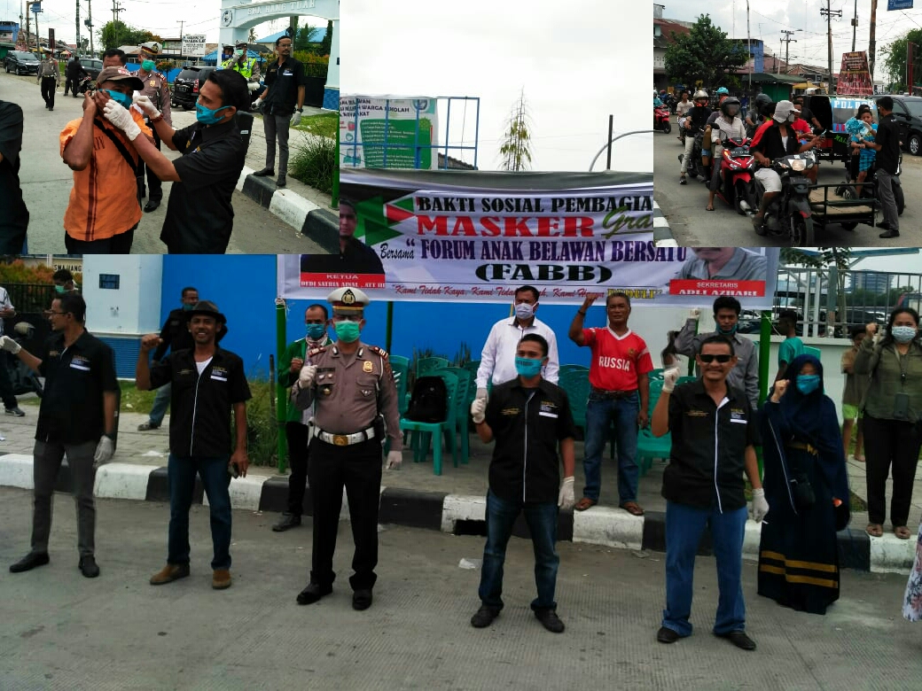 Photo of Forum Anak Belawan Bersatu Bagikan 1.500 Masker Gratis