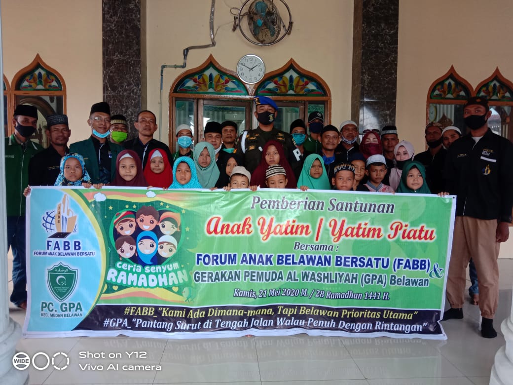 Photo of Sambut Idul Fitri, FABB & GPA Santuni Anak Yatim Piatu