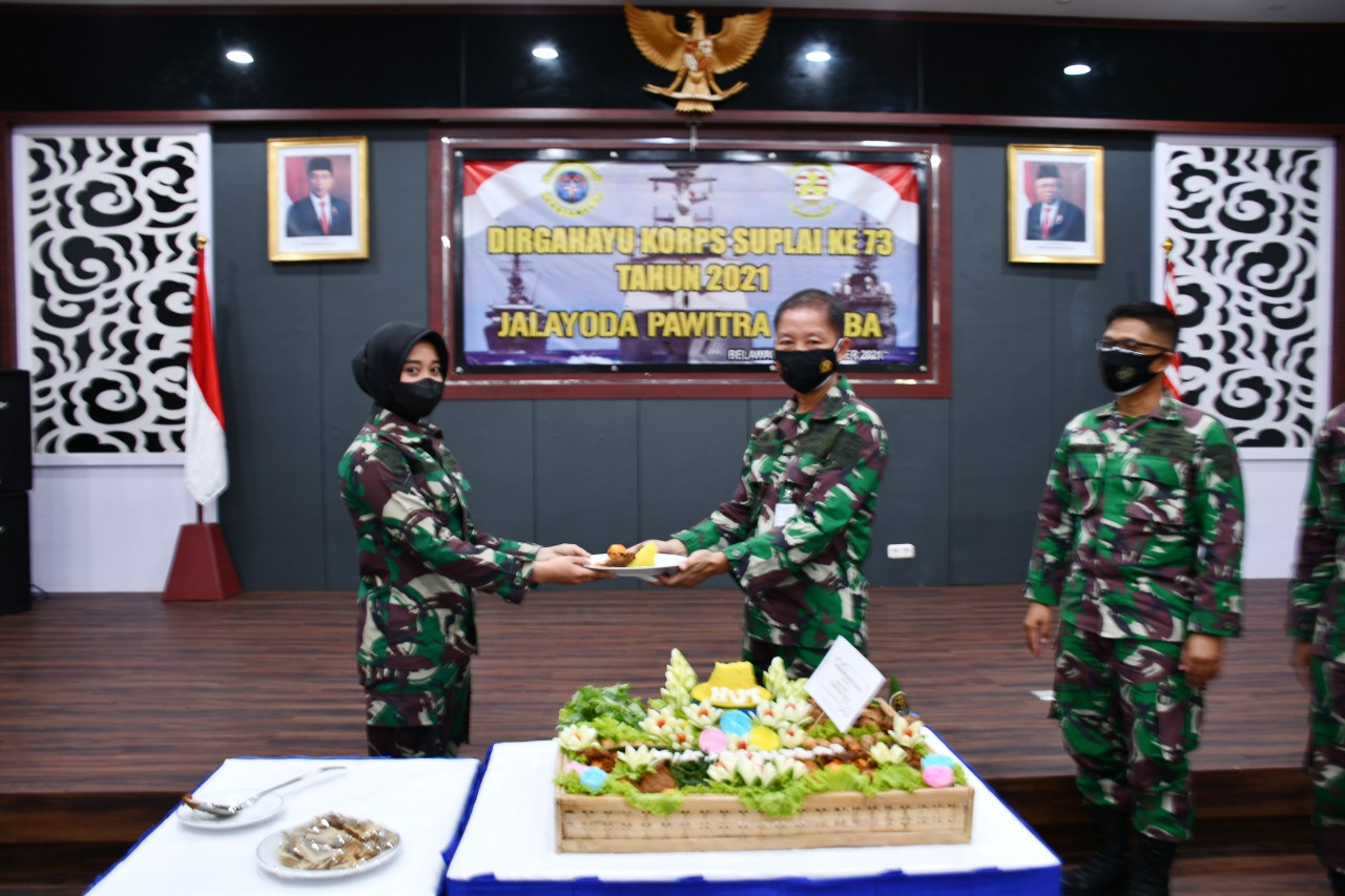 Photo of Korps Suplai TNI AL Lantamal I Peringati Hari Jadi Ke-73