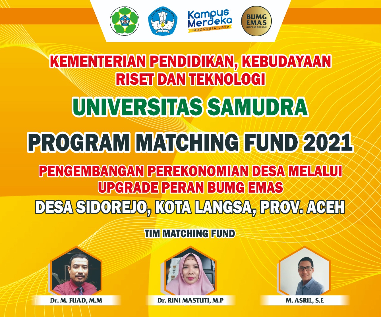 Photo of Tim Matching Fund UNSAM Akan Gelar Seminar Nasional
