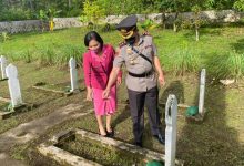 Photo of Kapolres Taput Bersama Rombongan Ziarah Ke Taman Makam Pahlawan Tarutung