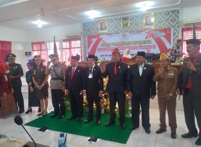 Photo of Rapat Paripurna DPRD Tanjung Balai Terkait HUT RI Ke-77 Tahun