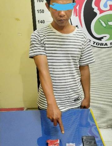 Photo of Miliki Sabu, Seorang Pria Ditangkap Polisi di Lumban Bul-bul Balige