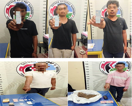 Photo of 5 Pelaku Penyalahgunaan Narkotika dari Balige Ditangkap Satres Narkoba Polres Toba