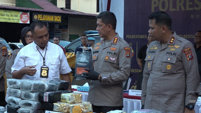 Photo of Sat Narkoba Polrestabes Medan Ungkap 509 Kasus Narkoba Sejak Januari Hingga Agustus 2023