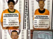 Lagi Ketinggian Polisi Datang, Pesta Sabu 4 Pria Berakhir di Penjara