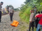 Tewas!!! Mr X Tewas Ditabrak Kereta Api di Deliserdang