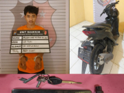 Tak Butuh Waktua Lama Polsek Tuntungan Meringkus Pemetik Vario Beru Sembiring