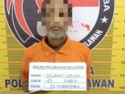 Pria Jenggot Putih Ini Edar Sabu di Belawan