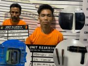 Polsek Delitua Amankan Residivis Ranmor dan Penadah, 1 Lagi DPO