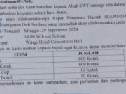 Deklarasi Berbungkus Rapimda Ormas di Deliserdang, Minta Bantuan Konsumsi ke Pemkab Deklarasi Berbungkus Rapimda Ormas di Deliserdang, Minta Bantuan Konsumsi ke Pemkab