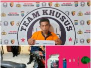 Polres Labusel Pergoki Maling Sawit Miliki Sabu