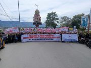 Geruduk Mapolres Taput, 1.200 Perempuan Tuntut Segera Tangkap Pelaku Penyebaran Konten Hoaks Asusila