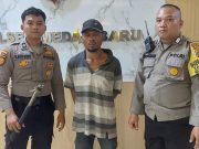 Polrestabes Medan Amankan Pria Pembawa Senjata Tajam