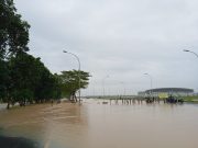 Kawasan Sport Center Deliserdang Direndam Banjir