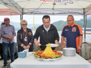 Pj Gubernur Sumut Tinjau Kesiapan Event Aquabike 2024 di Samosir