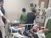 3 Bocah Sekarat Ditikami ODGJ di Bandar Khalifah