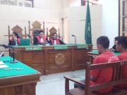 Jadi Kurir Sabu 10 Kg dan 18.000 butir Ekstasi, Dua Warga Aceh Divonis Pidana Mati