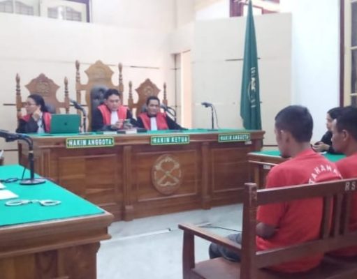 Jadi Kurir Sabu 10 Kg dan 18.000 butir Ekstasi, Dua Warga Aceh Divonis Pidana Mati