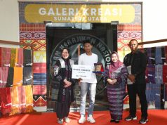 Pelatihan Tenun Dekranasda Berakhir, Tyas Fatoni Bersyukur Sumut Miliki 100 Penenun Baru