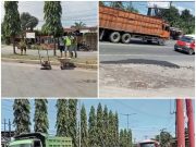 Warga Diminta Waspada, Jalinsum Tanjung Morawa Banyak Lobang