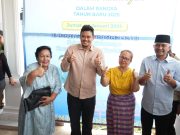 Wali Kota Medan Hadiri Acara Open House di Kediaman Camat Medan Tuntungan