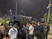 Polisi Dilempari OTK di Medan Estate Deli Sedang, Pelaku Ditangkap