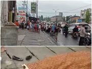 Truk Tangki BBM Pertamina Tabrak Sepeda Motor, 1 Tewas 1 Luka