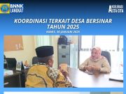 Ka.BNNK Langkat Tunjuk Desa Secanggang Sebagai Desa Bersinar
