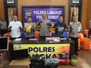 Awal Tahun, Polres Langkat Ungkap 55 Kasus Kriminal, 70 Tersangka Diamankan