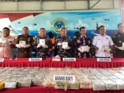 TNI AL Gagalkan Penyelundupan 100 Kilogram Sabu ke Aceh