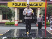 Siap Amankan Mudik Lebaran! Polres Langkat Apel Gelar Pasukan Operasi Ketupat Toba 2025