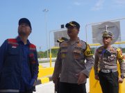 Jelang Arus Mudik, Kapolres Langkat Cek Exit Tol Pangkalan Berandan dan POS YAN