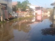 Banjir Rob Belawan Halangi Warga Silaturahmi Lebaran