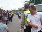 Pemotor di Deli Serdang Tewas Ditabrak Bus Pariwisata