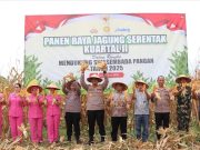 Kapolres Langkat Pimpin Panen Raya Kuartal II 2025 Secara Virtual