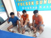 Polsek Medan Sunggal Ringkus Begal Antar daerah, 3 Ditembak
