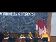 Paripurna Ricuh Wakil Ketua DPRD Deliserdang Walk Out, Bupati Kabur