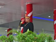 HUT ke-80 Kemerdekaan RI, Gubernur, Wagub, dan Sekdaprov Sumut Kompak Pakai Baju Adat