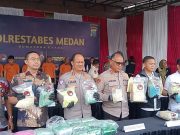 Polisi Musnahkan 19,830 Kg Sabu, Hasil Pengungkapan Dua Kasus