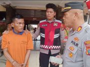 Pak Ogah” Pegang Batu Ditangkap Polisi