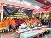 279 Tersangka Narkoba Ditangkap