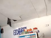 Toko Bri Link Warga Galang Dibobol, Maling Masuk Bongkar Seng