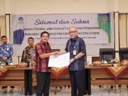 Sertijab Ketua Dewas Perumda Tirtanadi, Togap Simangunsong Ajak untuk Saling Bekerja Sama