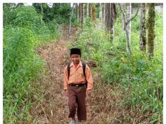 Potret Semangat Siswa Madrasah Pelosok Humbahas Mengejar Pendidikan Dalam Keterbatasan