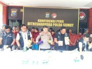 Polda Sumut Sita Narkoba Senilai Rp 34 Miliar dari 149 Tersangka