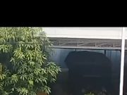 Pekerja Bangunan Kosan Jatuh dari Lantai IV