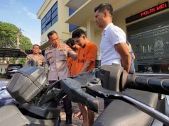 Polsek Medan Baru Ungkap Komplotan Begal Sadis, 3 Pelaku Ditangkap sudah 14 Kali Beraksi